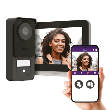 kit visiophone philips welcomeeye connect 3